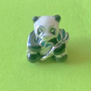 Pandora Sterling Silver Sweet Panda Enamel Charm.